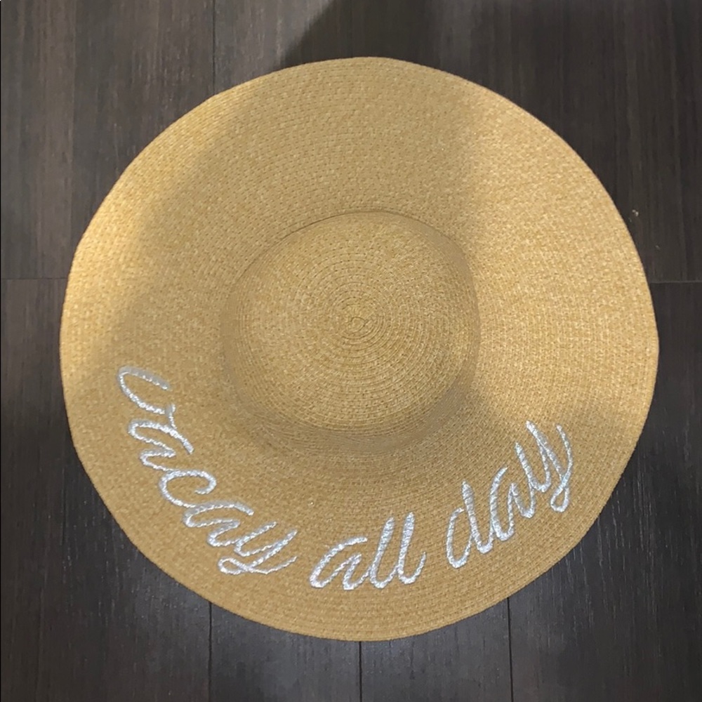 Beach Floppy Hat- Vacay All Day